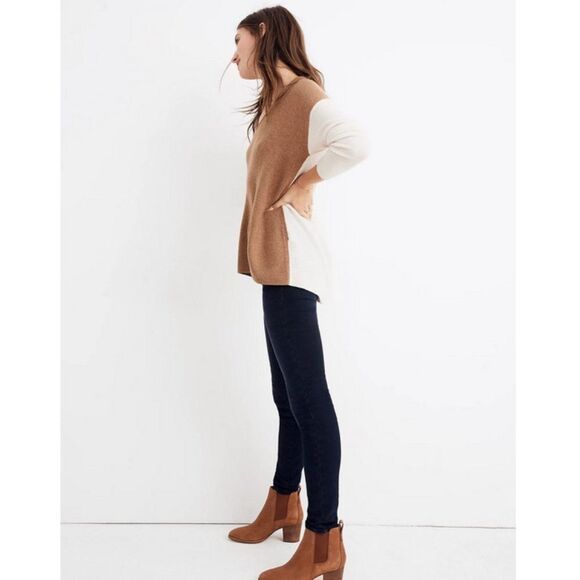 Madewell 'Kimball' Pullover Sweater in Colorblock - Picture 3 of 14